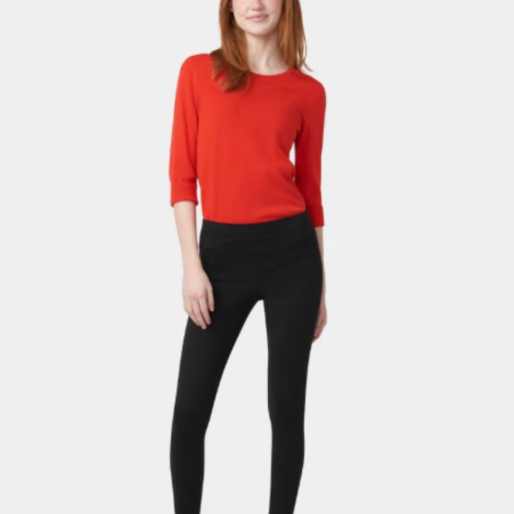 Ponte Leggings by Hue Size XS Styletech Color Blackout
